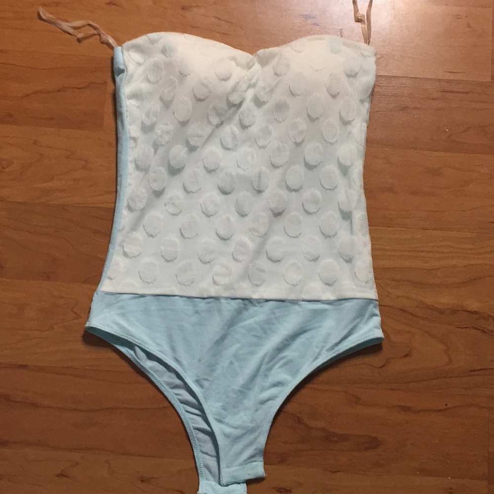 Polka dot body suit
